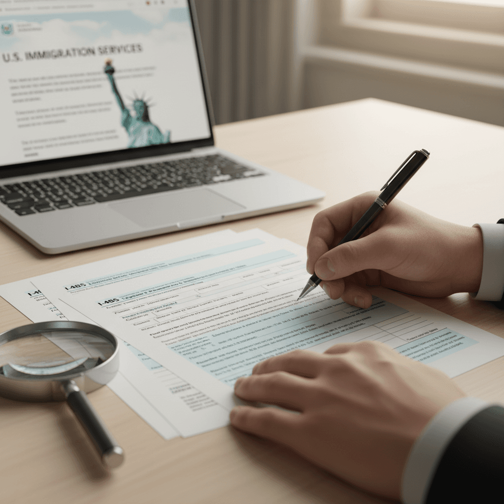 USCIS form preparation and completion service